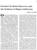 Cover page: Grasset de Saint Sauveur and the Indians of Baja California