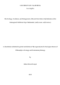 Cover page: The Ecology, Evolution, and Management of Recent Non-Native Hybridization of the Endangered California Tiger Salamander (Ambystoma californiense)