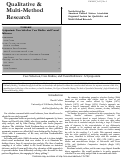 Cover page: Case Selection, Case Studies, and Causal Inference: A Symposium