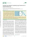 Cover page: A Blocked Linear Method for Optimizing Large Parameter Sets in Variational Monte Carlo