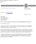 Cover page of UC Comments on SMART IRB's Revisions to the Reliance Agreement v3.0