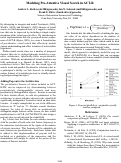 Cover page: Modeling Pre-Attentive Visual Search in ACT-R