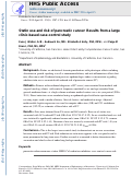 Cover page: Statin use and risk of pancreatic cancer: Results from a large, clinic‐based case‐control study