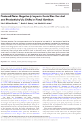 Cover page: Reduced Water Negatively Impacts Social Bee Survival and Productivity Via Shifts in Floral Nutrition.