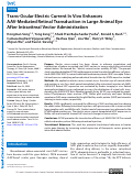 Cover page: Trans-Ocular Electric Current In Vivo Enhances AAV-Mediated Retinal Transduction in Large Animal Eye After Intravitreal Vector Administration