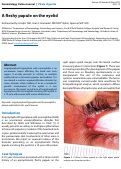 Cover page: A fleshy papule on the eyelid