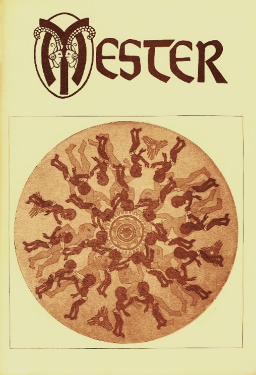 The cover of Mester's Fall 1973 issue.