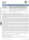 Cover page: Correction: CO 2 induced phase transitions in diamine-appended metal–organic frameworks