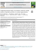 Cover page: Computing resonant modes of accelerator cavities by solving nonlinear eigenvalue problems via rational approximation