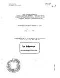 Cover page: THE CORRELATION OF CORE ELECTRON BINDING ENERGIES WITH CHARGE DISTRIBUTIONS FOR COMPOUNDS OP CARBON, SILICON, AND GERMANIUM