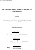 Cover page of Size Truncation in California Fisheries: A Convergent Cross Mapping Analysis