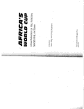 Cover page: World Cup Music and Football Noise <i>The</i> Lion King, <i>Waka Waka</i>, <i>and the Vuvuzela</i>