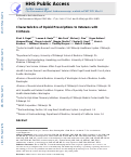 Cover page: Characteristics of Opioid Prescriptions to Veterans With&nbsp;Cirrhosis