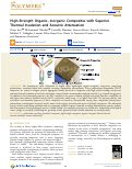 Cover page of High-Strength Organic-Inorganic Composites with Superior Thermal Insulation and Acoustic Attenuation.