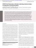 Cover page: H3K27me3 dynamics dictate evolving uterine states in pregnancy and parturition