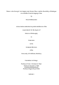 Cover page: Where is the Foreign?: An Inquiry into Person, Place, and the Possibility of Dialogue in an Online French Language Class