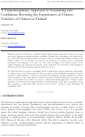 Cover page: A Transdisciplinary Approach to Examining and Confidence-Boosting the Experiences of Chinese Teachers of Chinese in Finland