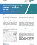 Cover page: Perceptions of Neighborhood Change in a Latinx Transit Corridor