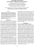 Cover page: A spreading-activation model of the semantic coordination of speech and gesture