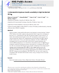 Cover page: (-)-Epicatechin improves insulin sensitivity in high fat diet-fed mice.