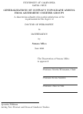 Cover page: Generalizations of Conway’s Topograph arising from Arithmetic Coxeter Groups