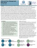 Cover page of Enhanced Care Management