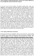 Cover page: The Development of Informal Reformatory Sentences for Juvenile Offenders in the Late Eighteenth and Early Nineteenth Centuries