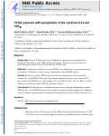 Cover page: FXTAS presents with upregulation of the cytokines IL12 and TNFα