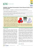 Cover page: TRIFORCE: Tessellated Semianalytical Solvent Exposed Surface Areas and Derivatives