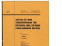 Cover page: Analysis of Stress concentrations in thin rotational-shells of linear strain-hardening material