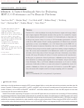 Cover page: h5bench: A unified benchmark suite for evaluating HDF5 I/O performance on pre‐exascale platforms