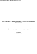 Cover page of What are the long-term vascular effects of mild COVID-19 on arterial stiffness and hemodynamics?