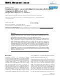 Cover page: Greatly attenuated experimental autoimmune encephalomyelitis in aquaporin-4 knockout mice