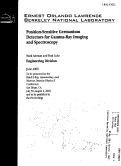 Cover page: Position-Sensitive Germanium Detectors for Gamma-Ray Imaging and Spectroscopy