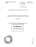 Cover page: MEASUREMENT OF THE PANOFSKY RATIO IN 3He