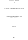 Cover page of Safety for Contact-Rich Manipulation via Learned Representations