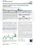 Cover page: Teixobactin Swapmers with l Tail Stereochemistry Retain Antibiotic Activity.