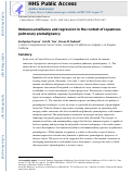 Cover page: Immunosurveillance and Regression in the Context of Squamous Pulmonary Premalignancy