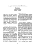 Cover page: Functional and Conditional Equivalence: Conceptual Contributions from Behavior Analysis