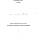 Cover page: Association Between Community Health Center Usage and Emergency Department Utilization among California’s HIV-Infected Medicaid Beneficiaries, 2009