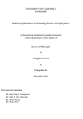 Cover page: Runtime Optimizations for Evaluating Batches of Graph Queries