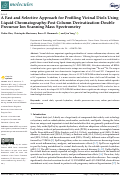 Cover page: A Fast and Selective Approach for Profiling Vicinal Diols Using Liquid Chromatography-Post Column Derivatization-Double Precursor Ion Scanning Mass Spectrometry