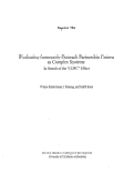 Cover page of Evaluating Community Outreach Partnership Centers as Complex Systems:<em> In Search of the "COPC Effect"</em>