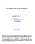 Cover page: Evidence for the Feedback Role of Performance Measurement Systems