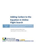 Cover page: Adding Carbon to the Equation in Online Flight Search