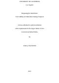 Cover page: Bargaining for Jurisdiction: Tort Liability in Tribal-State Gaming Compacts