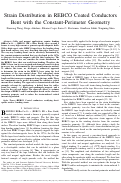 Cover page: Strain Distribution in REBCO-Coated Conductors Bent With the Constant-Perimeter Geometry