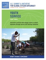 Cover page of Youth Service Task Force: Innovative Practices That Engage Youth as Citizen Diplomats Through Service and Learning Initiatives Every Citizen