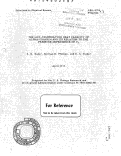 Cover page: THE LOW-TEMPERATURE HEAT CAPACITY OF ALPHA-URANIUM AND ITS RELATION TO THE PRESSURE DEPENDENCE OF Tc