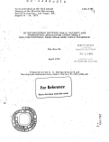 Cover page: ON DISTINGUISHING BETWEEN SMALL VACANCY AND INTERSITITIAL DISLOCATION LOOPS USING A NON-CONVENTIONAL WEAK BEAM DARK FIELD TECHNIQUE